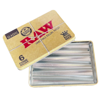RAW Joint-Dose Tin Case für 6 Cones King Size