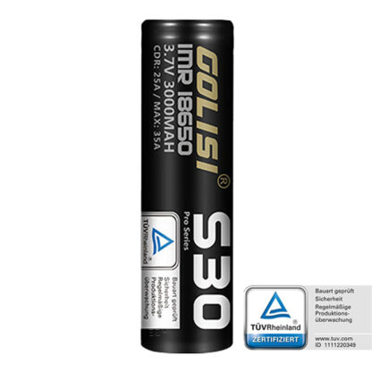 Golisi S30 18650 35A 3000 mAH Akku